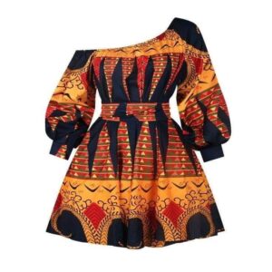 African-Inspired Female Gown