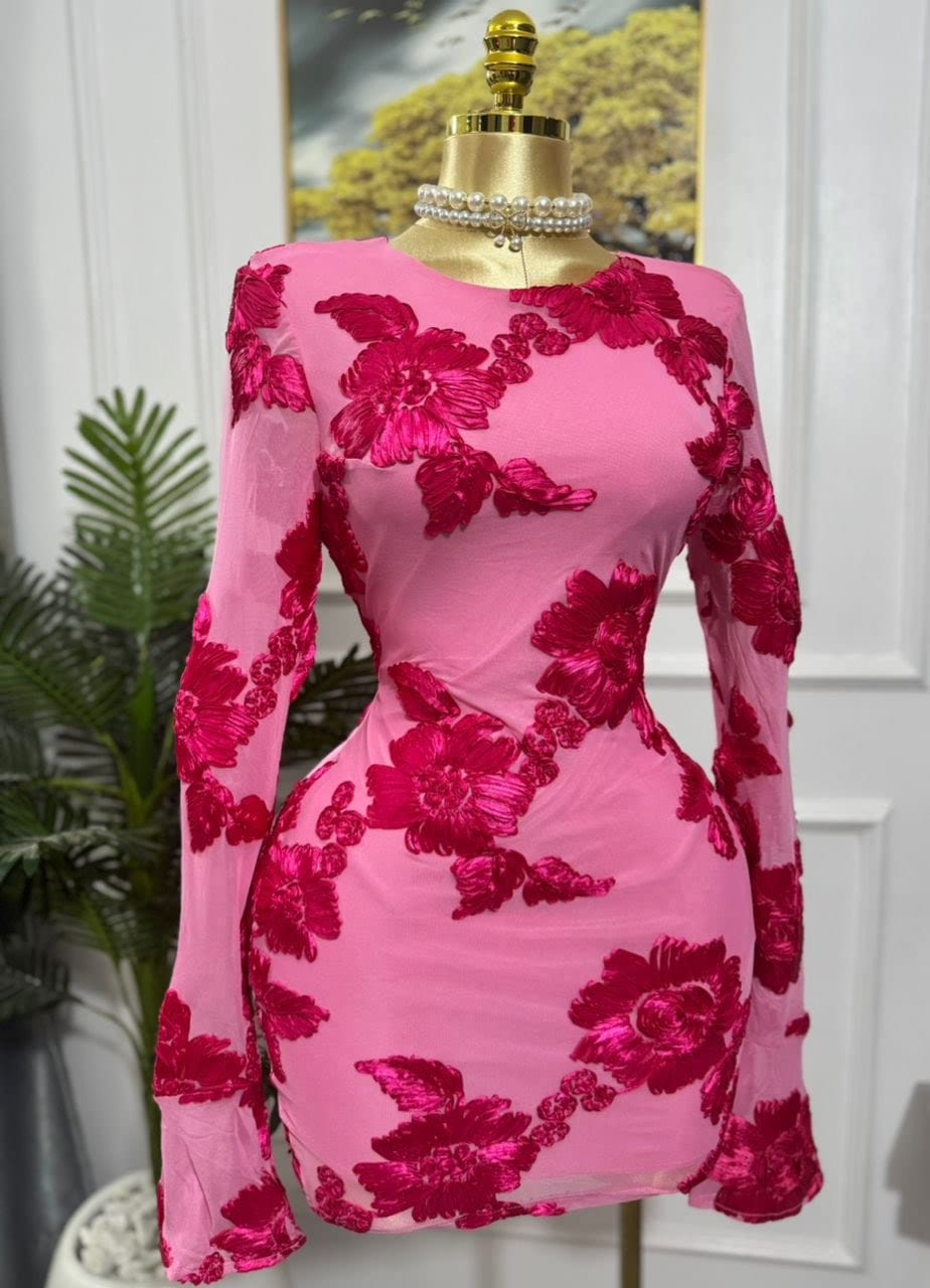 Pink Bodycon dress